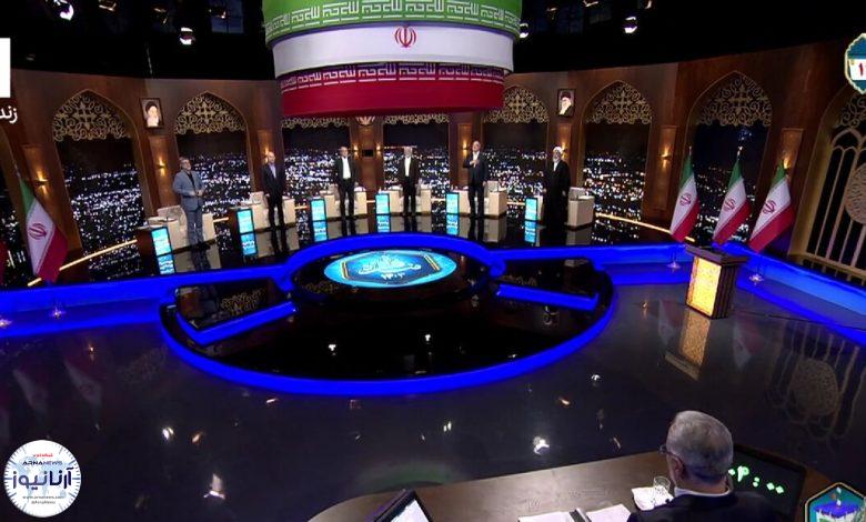 تلوبیون آمار مناظره انتخاباتی